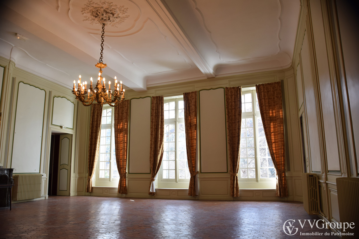 17th century bishop's palace converted into a hotel-restaurant, Limoux area