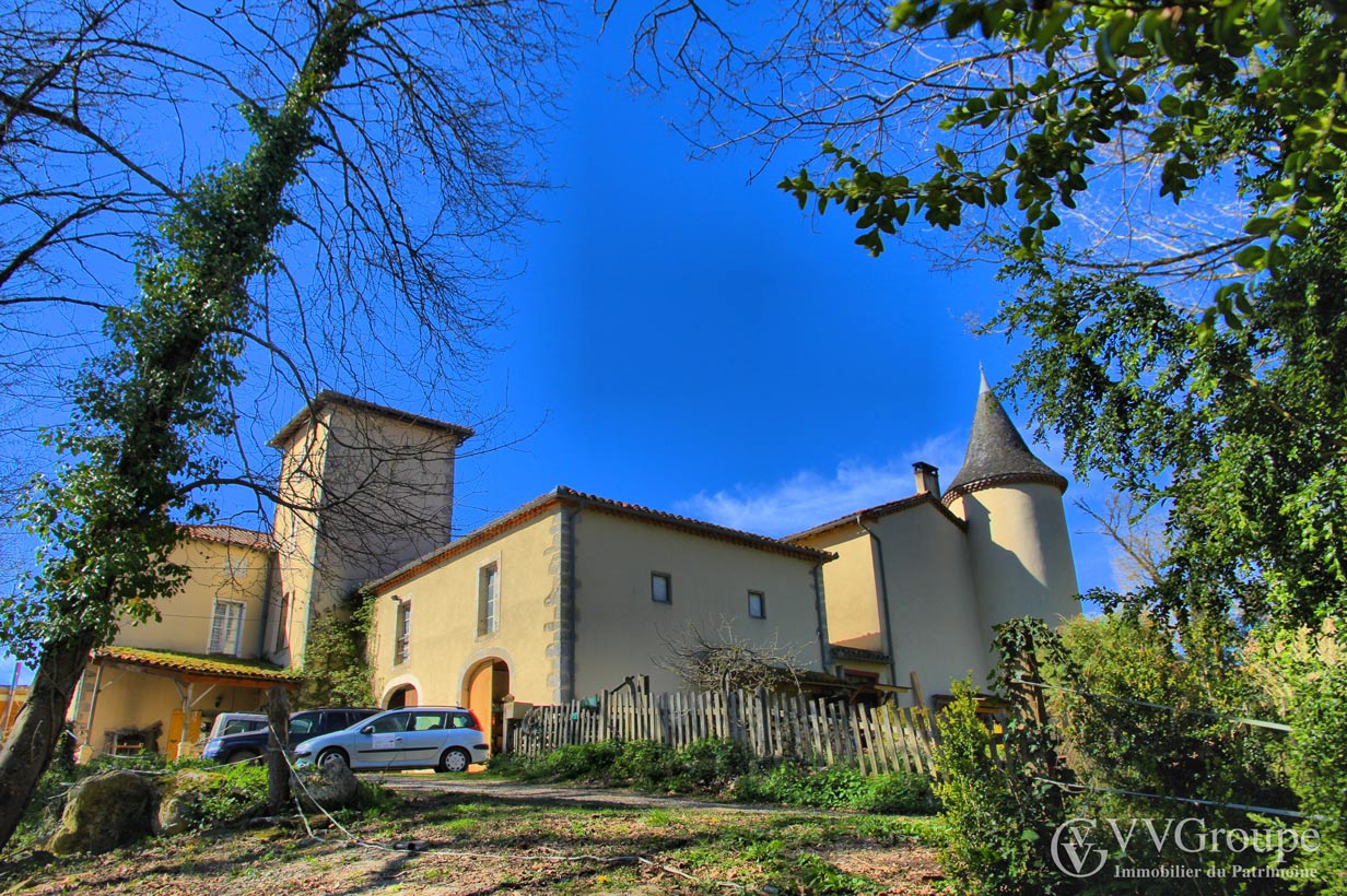 Château 19ème siècle dans un parc d'1,4 hectare secteur Foix Ariège