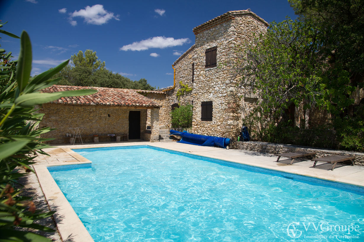 Mas du 19ème siècle avec piscine, Saint Guilhem le Désert - Montpellier