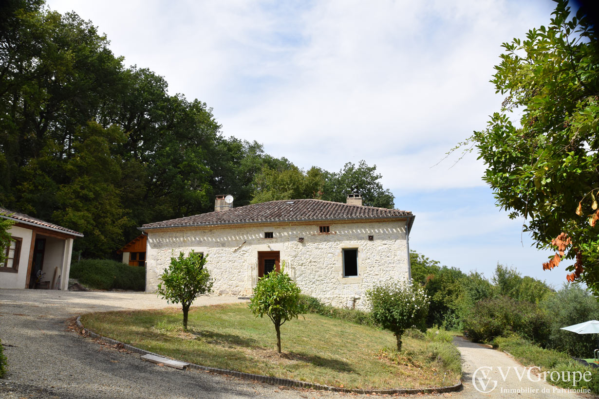 Mas du 19ème siècle rénové sur 6,29 hectares, Auvillar, Tarn-et-Garonne